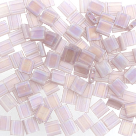1101-7707-7.2GR - Bille de Verre Perle de Rocaille Tila 5MM Miyuki Améthyste Transparent Pâle AB 2 Trous Japon TL142FR 1101-7707-7.2GR,Billes,Verre,Tila,Bille,Perle de Rocaille,Verre,Verre,5mm,Carré,Tila,Mauve,Améthyste,Transparent,Pâle,montreal, quebec, canada, beads, wholesale