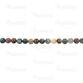 1112-0752-4MM - Bille de Pierre Fine Rond 4mm Pierre Sang Africain Gris/Rouge Corde 15,5 Pouces 1112-0752-4MM,Billes,Pierres,Fines,Bille,Naturel,Pierre Fine,4mm,Rond,Rond,Gris,Grey/Red,Chine,15.5'' String,African Bloodstone,montreal, quebec, canada, beads, wholesale