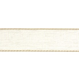 A-1610-5310 - Ruban Organza 1/8'' Ivoire 50 Verges A-1610-5310,Rubans,Organza,Organza,Ruban,1/8'',Ivoire,50 Verges,Chine,montreal, quebec, canada, beads, wholesale