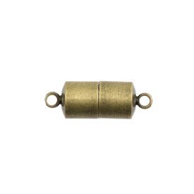 1702-0386-OXBR - Métal Fermoir Magnétique Avec Anneau Laiton Antique 5.5X11MM 10pcs 1702-0386-OXBR,Accessoires de finition,Fermoirs,Magnétiques,Métal,Fermoir Magnétique,Avec Anneau,5.5X11MM,Jaune,Laiton Antique,10pcs,Chine,montreal, quebec, canada, beads, wholesale